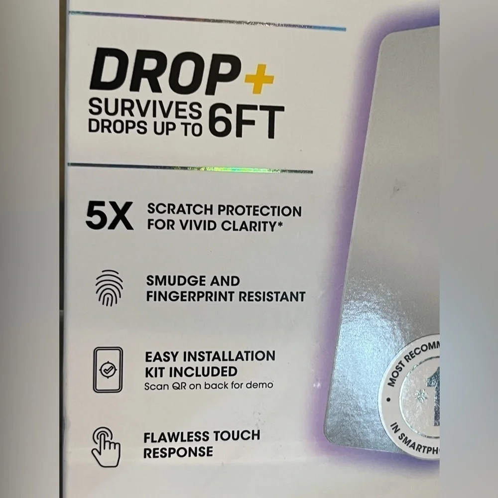 OtterBox Amplify Glass Screen Protector for iPhone 13 Pro Max and 2022 XL, new!